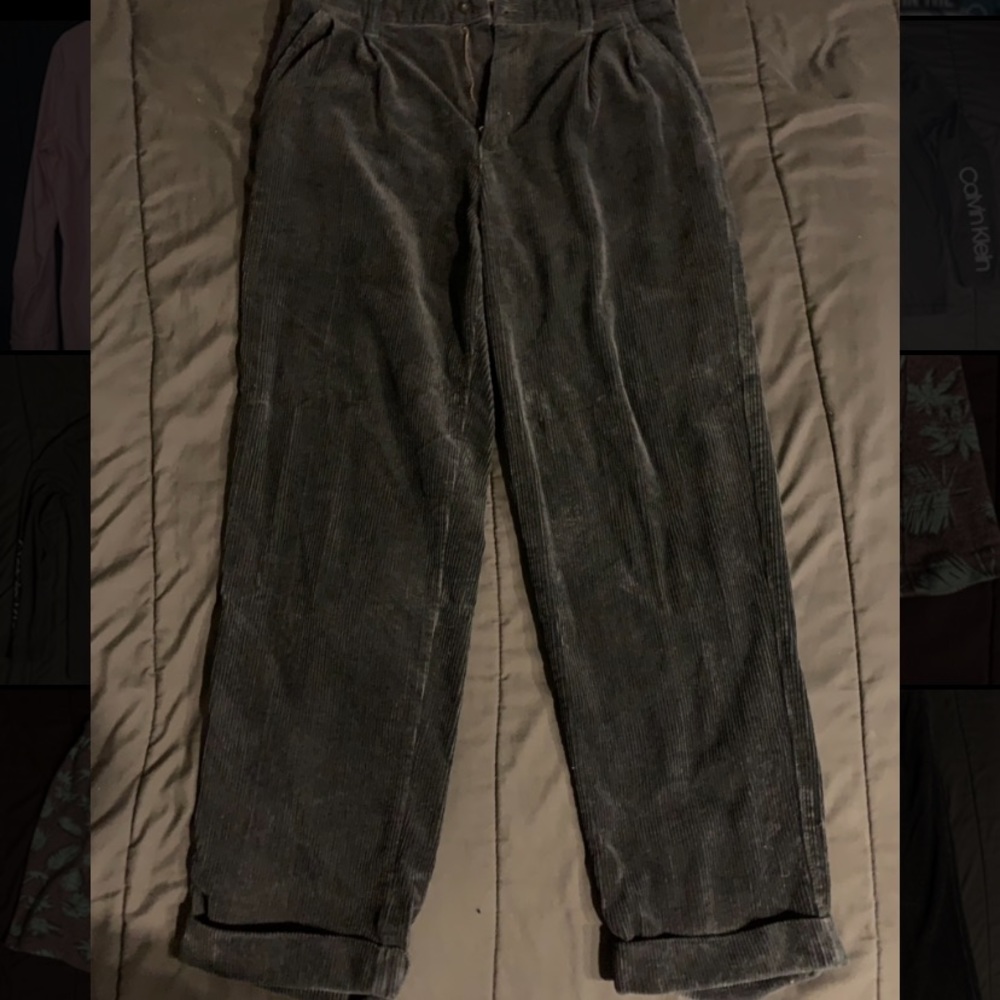 Black Corduroy Pants